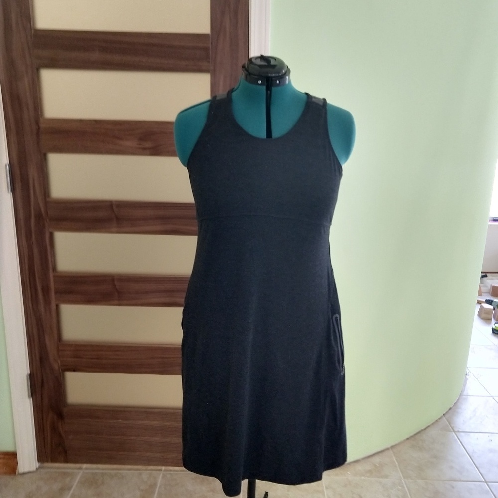 Dark gray Columbia zipper pocket dress XL